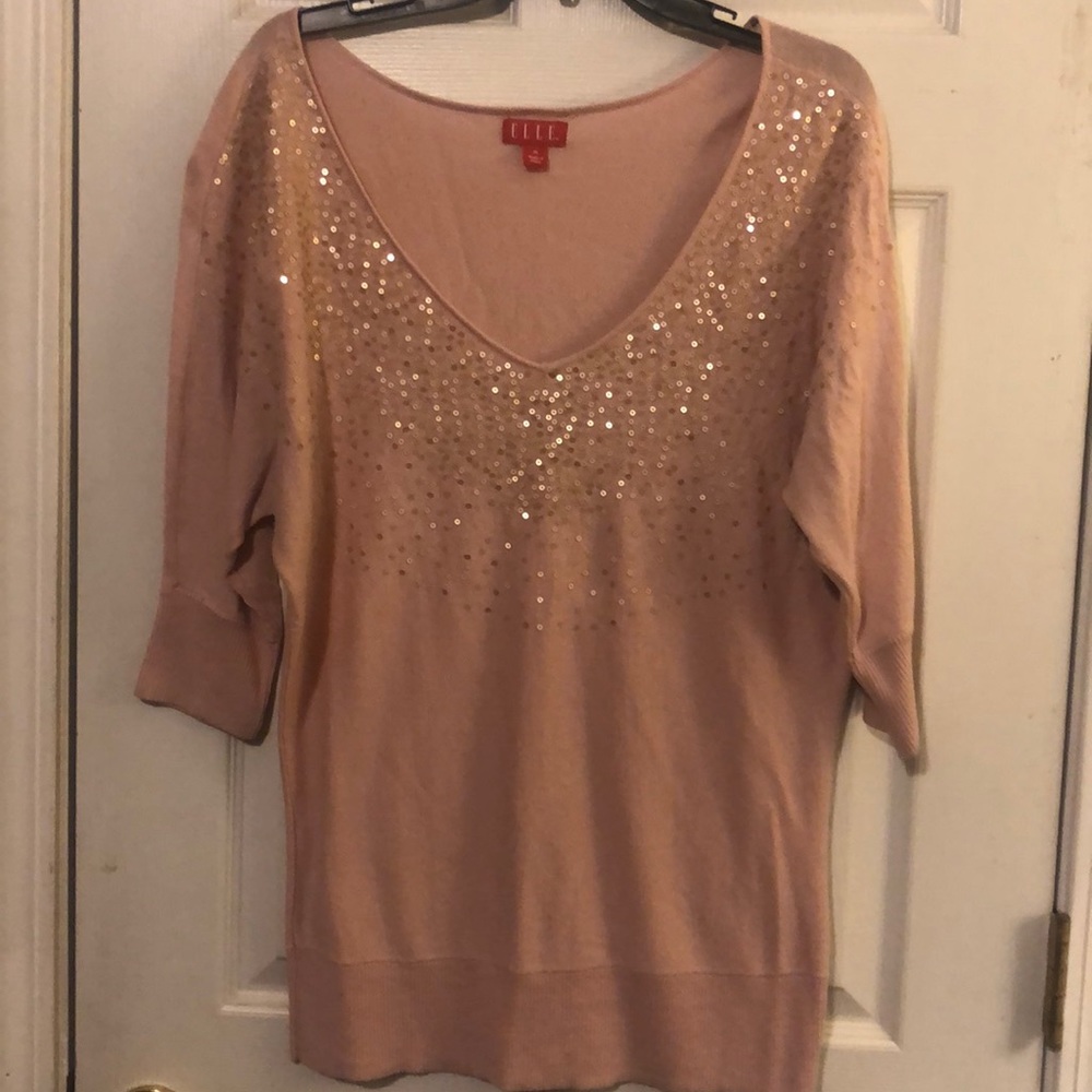 ELLE Short Sleeve Sweater
